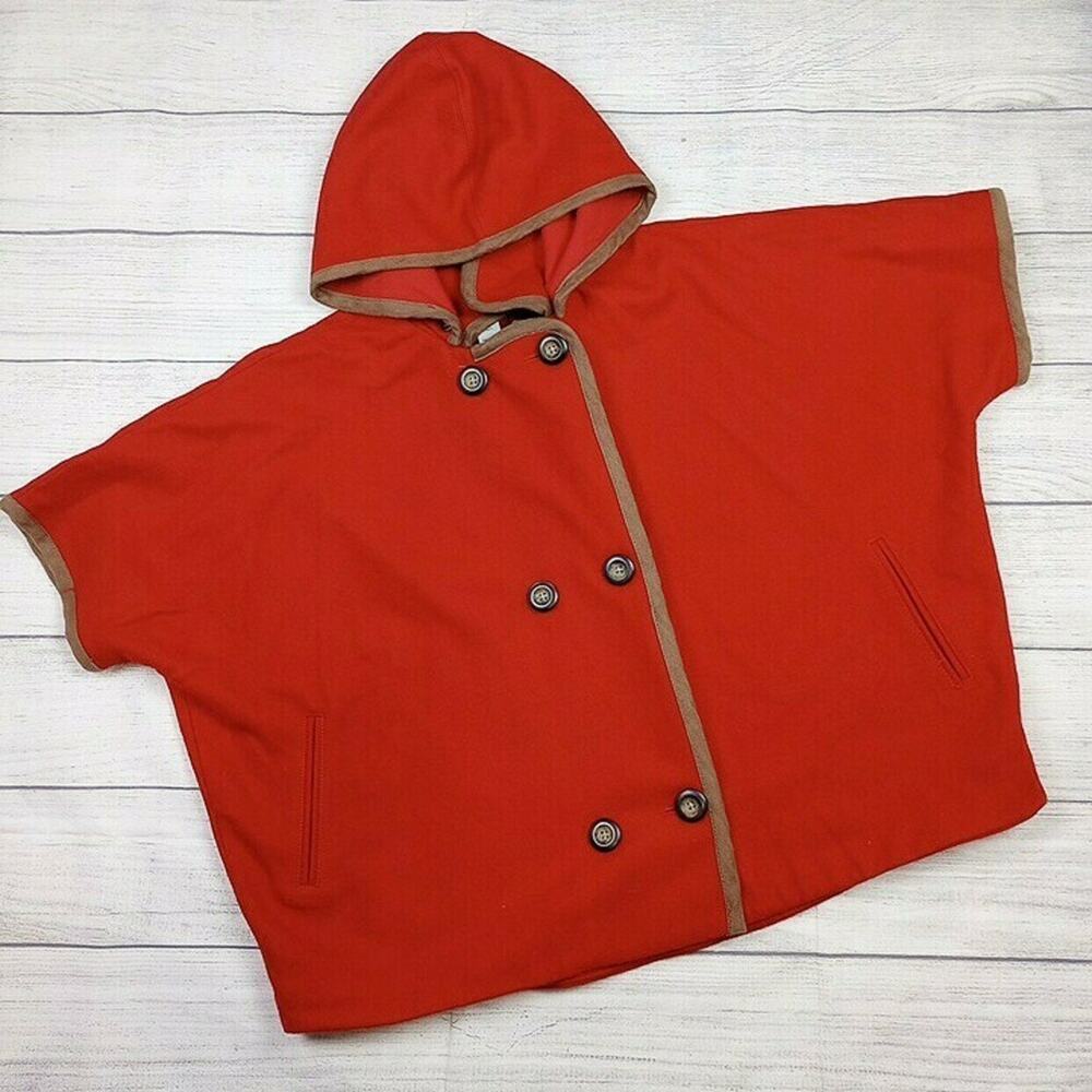 8 Tea Collection Little Red's Wool Cape
